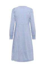 Culture Art Dress - Blue Stripe