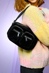 Noella Kendra Bag Black Leather Look