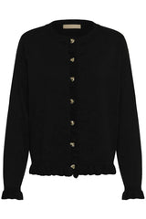Culture Annemarie Frill Cardigan - Black