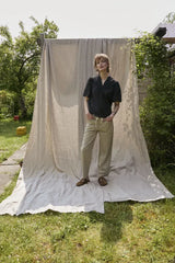 Pulz Bristol Pant - White Pepper