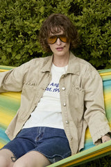 Pulz Bristol Indoor Jacket - White Pepper