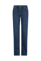 Pulz Karolina HW Jeans Straight Leg - Dark Blue