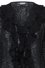 Pulz Fiona Blouse - Black Beauty