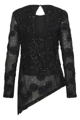 Culture Susan LS Blouse - Black