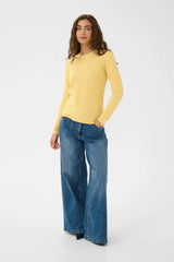 Culture Kiddy LS Oneck - Yellow/White Stripe