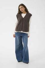 Culture catina Casual jacket - Coffee Bean