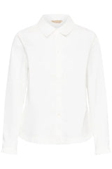Culture Margi Antoinett Frill Shirt - Gardenia