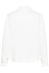 Culture Margi Antoinett Frill Shirt - Gardenia