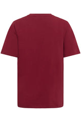 Culture Bree Gith Sequin T-shirt - Biking Red