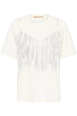 Culture Tiffy Amora T-shirt - Gardenia