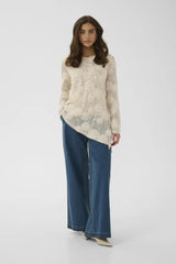 Culture Susan LS Blouse - Whitecap