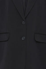Pulz Leonora Oversize Blazer - Black