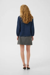 Culture Ilsa Shirt - Dark Blue Wash