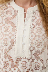 Culture Labra Blouse - Spring Gardenia