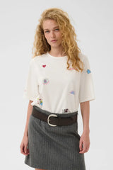 Culture Pando Gith T-shirt - Spring Gardenia