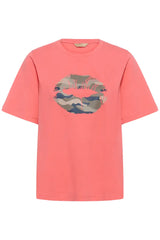Culture Petra Gith T-shirt - Sugar Coral