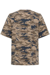 Culture Petra Gith T-shirt - Green Camouflag