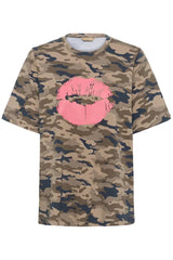Culture Petra Gith T-shirt - Green Camouflag