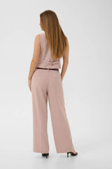 Culture Cæcilie Waistcoat - Pale Mauve Pinstr