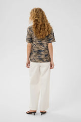 Culture Petra Gith T-shirt - Green Camouflag
