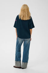 Culture Pando Gith T-shirt - Dress Blues