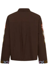 Culture Breezy Shirt - Coffee Bean/viol