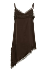 Culture Dotty Berna Strap Top - Cofee Bean