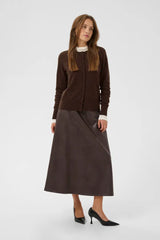 Culture bethina Cardigan - Coffee Bean