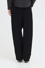 Pulz Leonora HW Loose Leg - Black Beauty