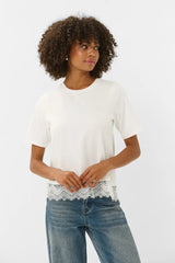 Culture Zetta Vena T-shirt - Spring Gardenia