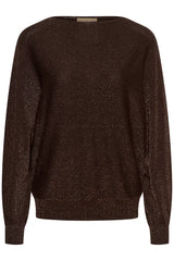 Culture Fay Batwing Jumper - Coffee Bean