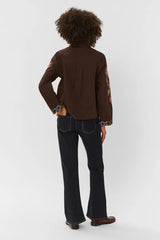 Culture Breezy Shirt - Coffee Bean/viol