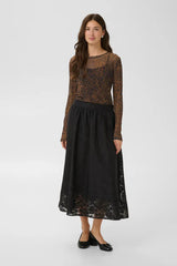 Culture Ashley Blouse - Brown Leo