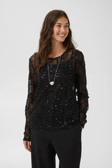 Culture Robin Blouse - Black