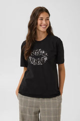 Culture Bree Gith Sequin T-shirt - Meteorite