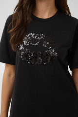 Culture Bree Gith Sequin T-shirt - Meteorite
