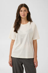 Culture Tiffy Amora T-shirt - Gardenia
