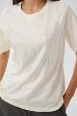 Culture Tiffy Amora T-shirt - Gardenia
