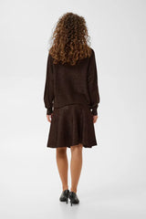 Culture Fay Batwing Jumper - Coffee Bean