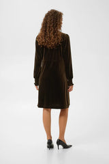 Culture Channa Zoe Dress - Coffee Bean