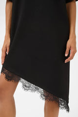 Culture Karla Chabrina T-shirt Dress - Black