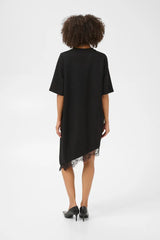 Culture Karla Chabrina T-shirt Dress - Black