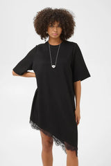 Culture Karla Chabrina T-shirt Dress - Black