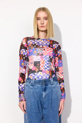 Hunkøn Madison Mesh Blouse - Multiverse Art Print