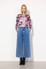 Hunkøn Madison Mesh Blouse - Multiverse Art Print