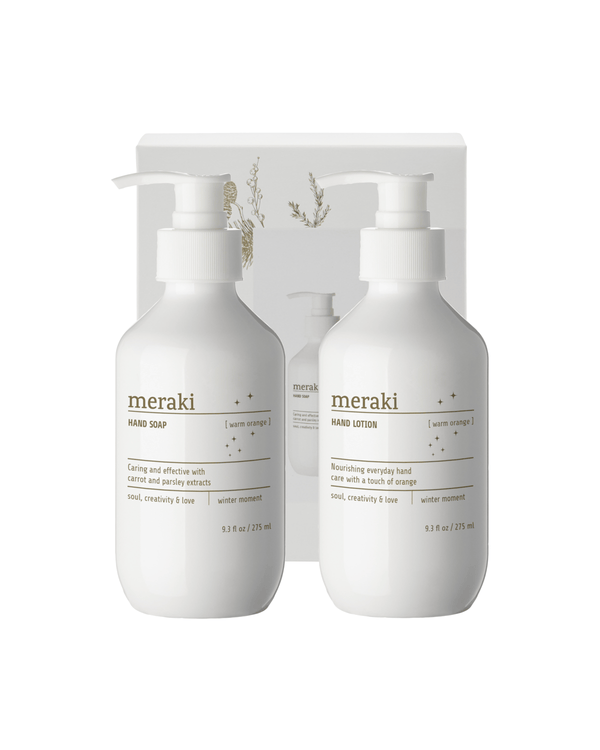 Meraki Gift box, Warm orange, Winter moment, 275 ml