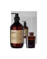 Meraki Gift box, Northern Dawn Hand Soap + Dark Wood Candle