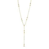 Pure By Nat Camille Y-Necklace - Gold
