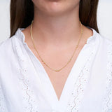 Pure By Nat Camille Necklace 31894 - Gold