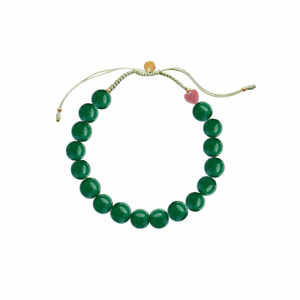 Stine a Cherrie Bon Bon Bracelet - Happy Green